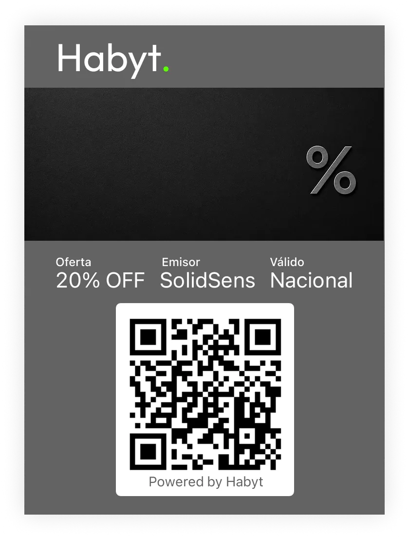 Cupón digital de Habyt